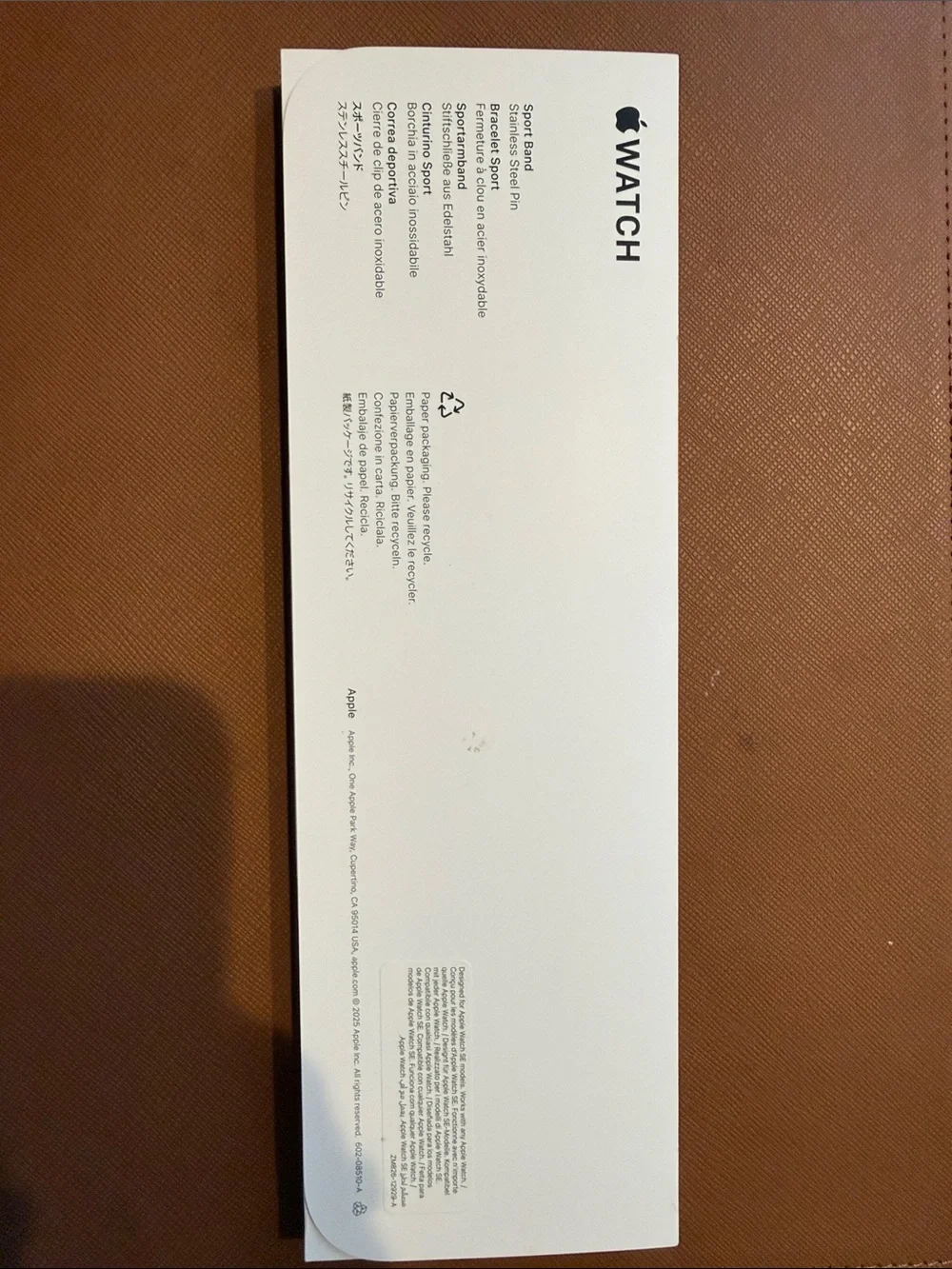Apple Sport Band in Light Beige